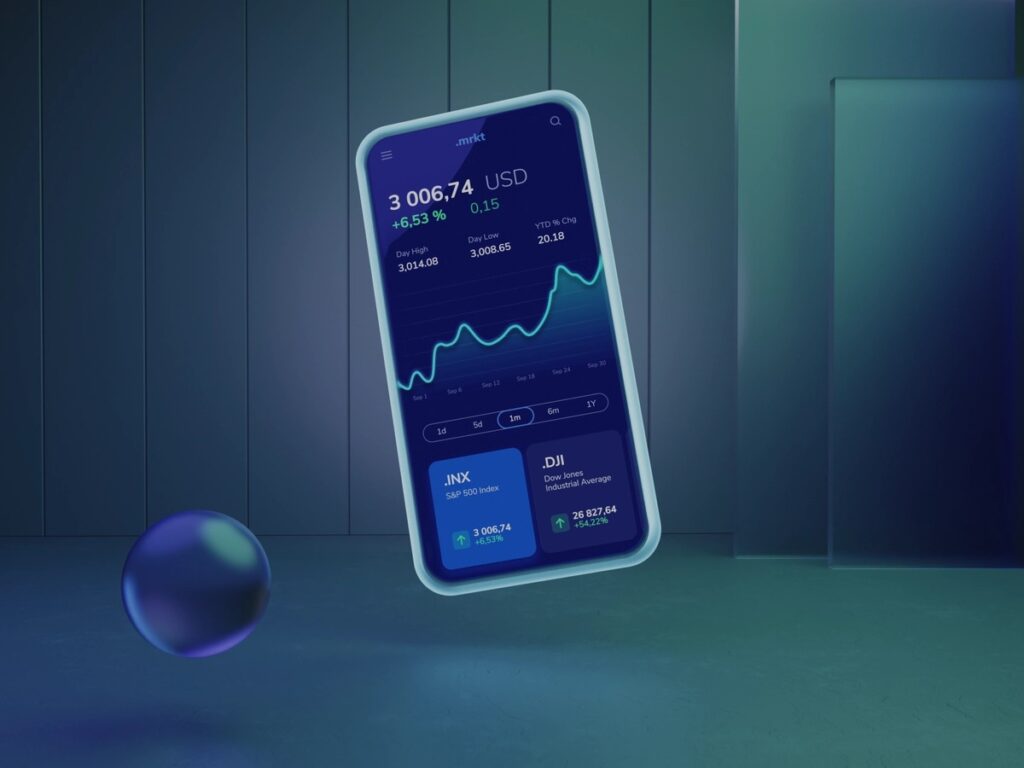 Psychology of color in financial app design